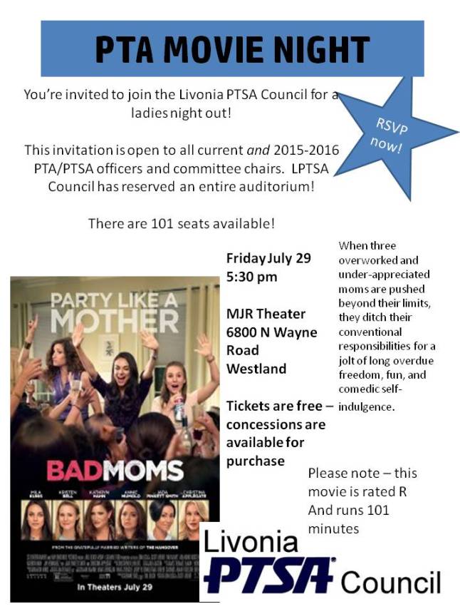 PTA MOVIE NIGHT